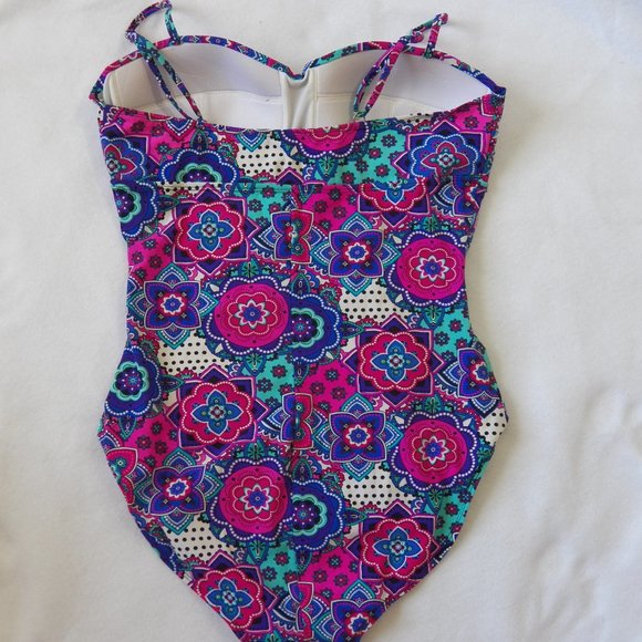 Assets Spanx One Piece Swimsuit, Size Large - Picture 5 of 7